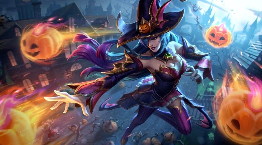 新皮肤预览:2021峡谷传说系列 辛德拉