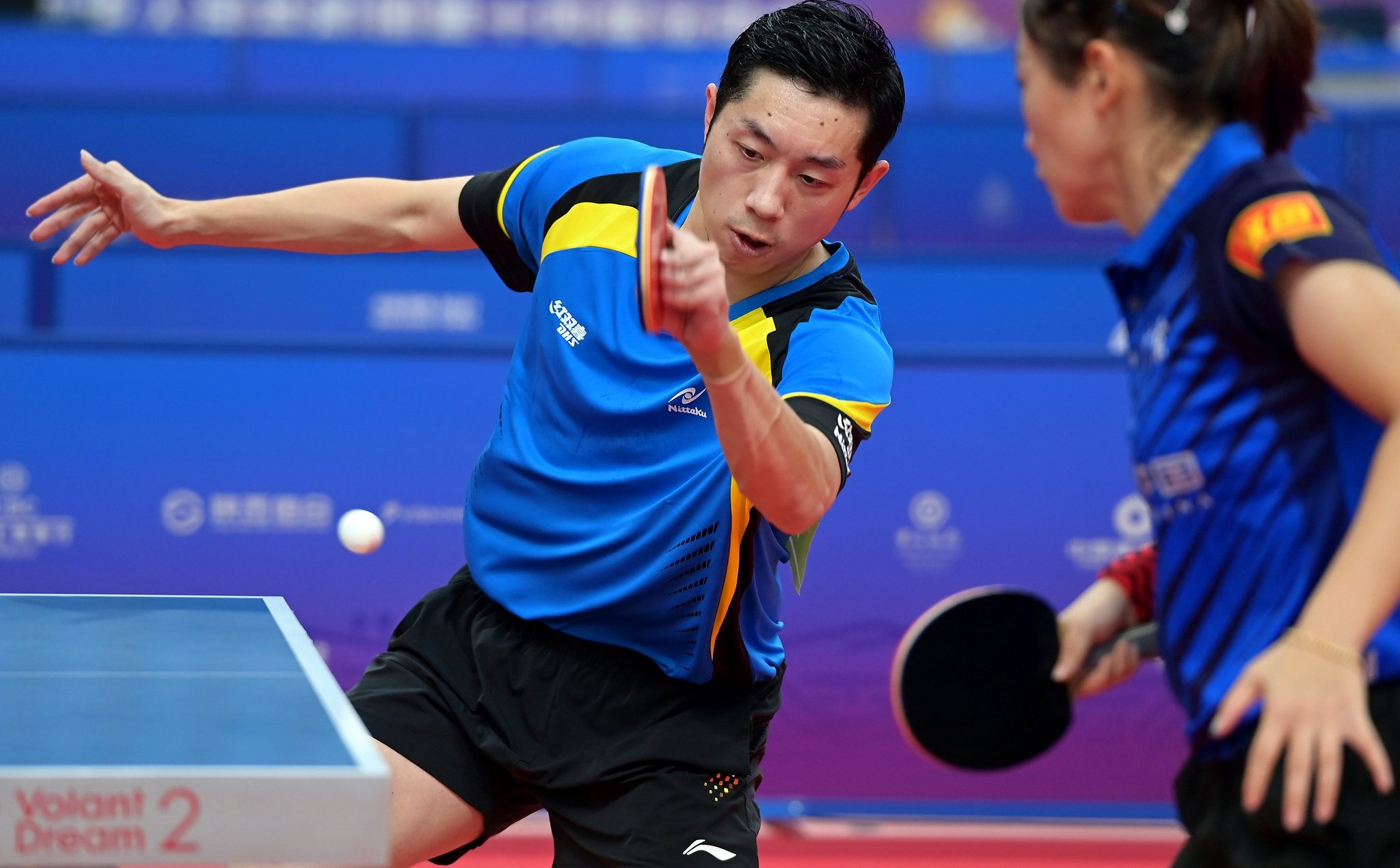 乒乓球——混合双打:许昕/刘诗雯晋级四强