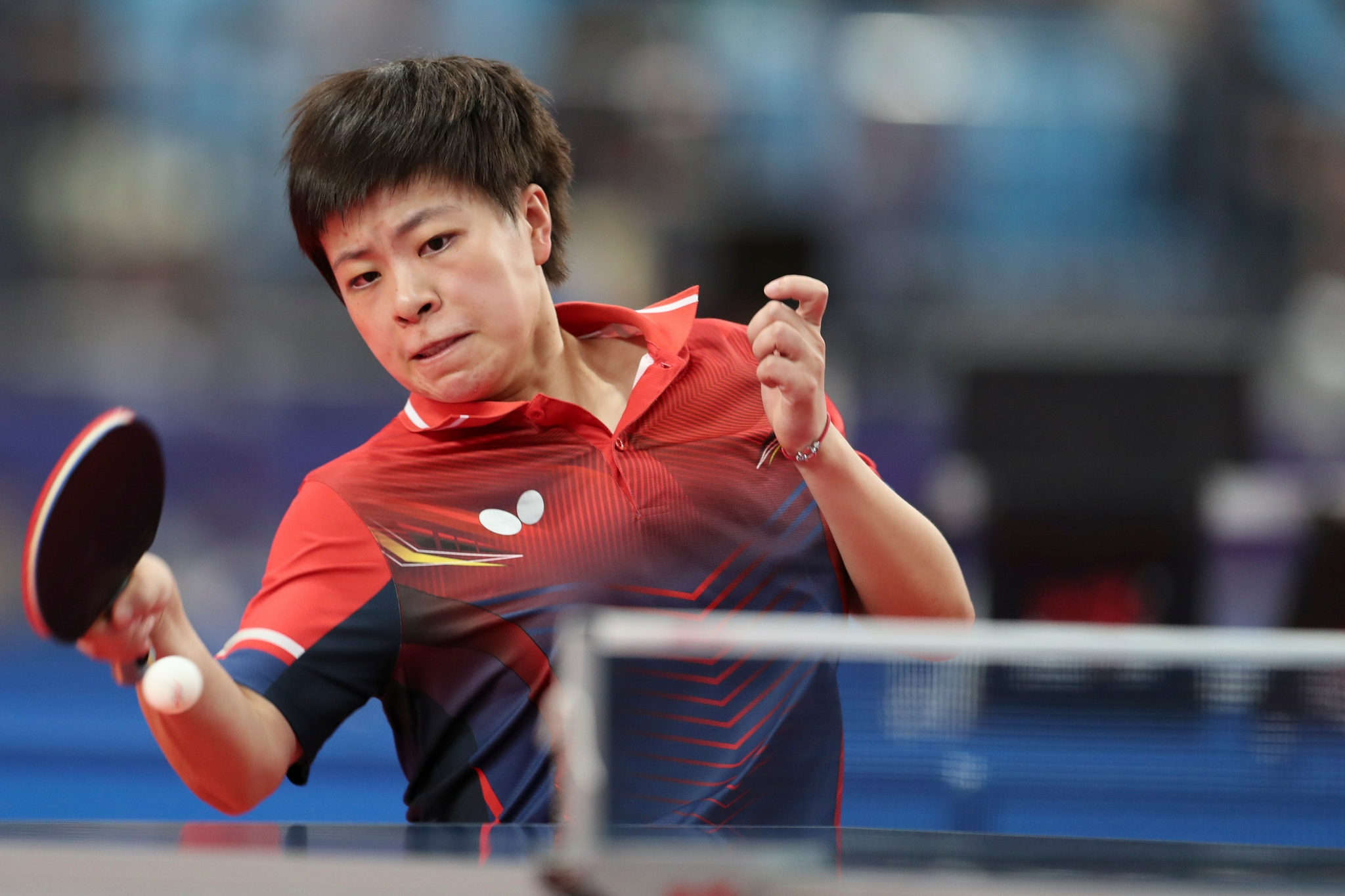 乒乓球——女子单打1/16决赛赛况