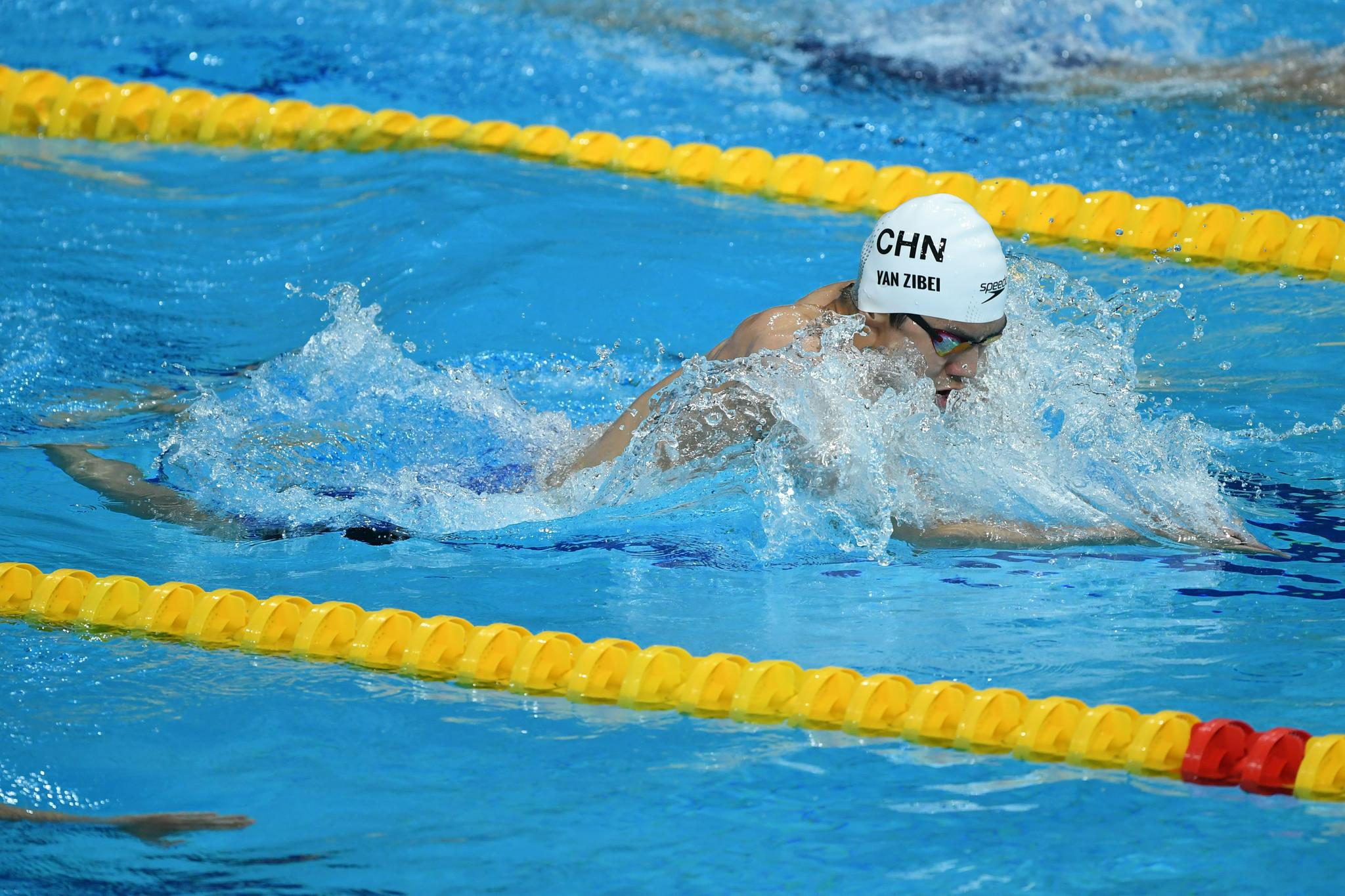 游泳——男子200米蛙泳预赛赛况