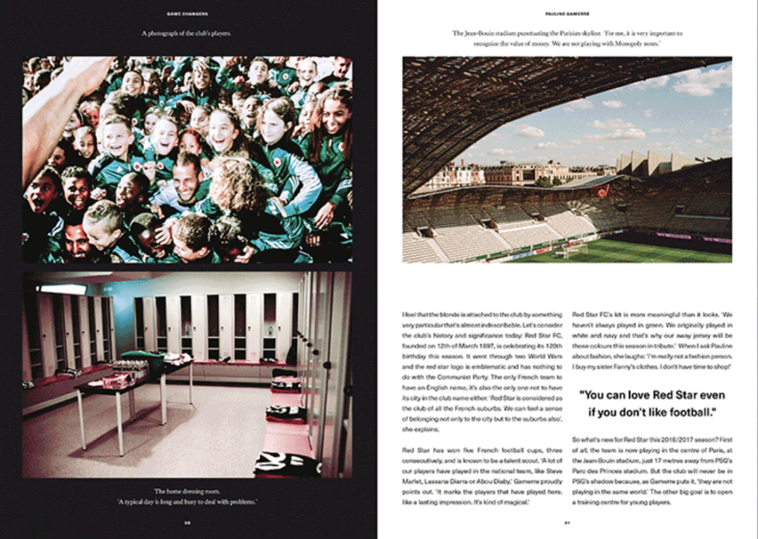 从女性视角来做的足球杂志，都关注到了哪些话题休闲区蓝鸢梦想 - Www.slyday.coM