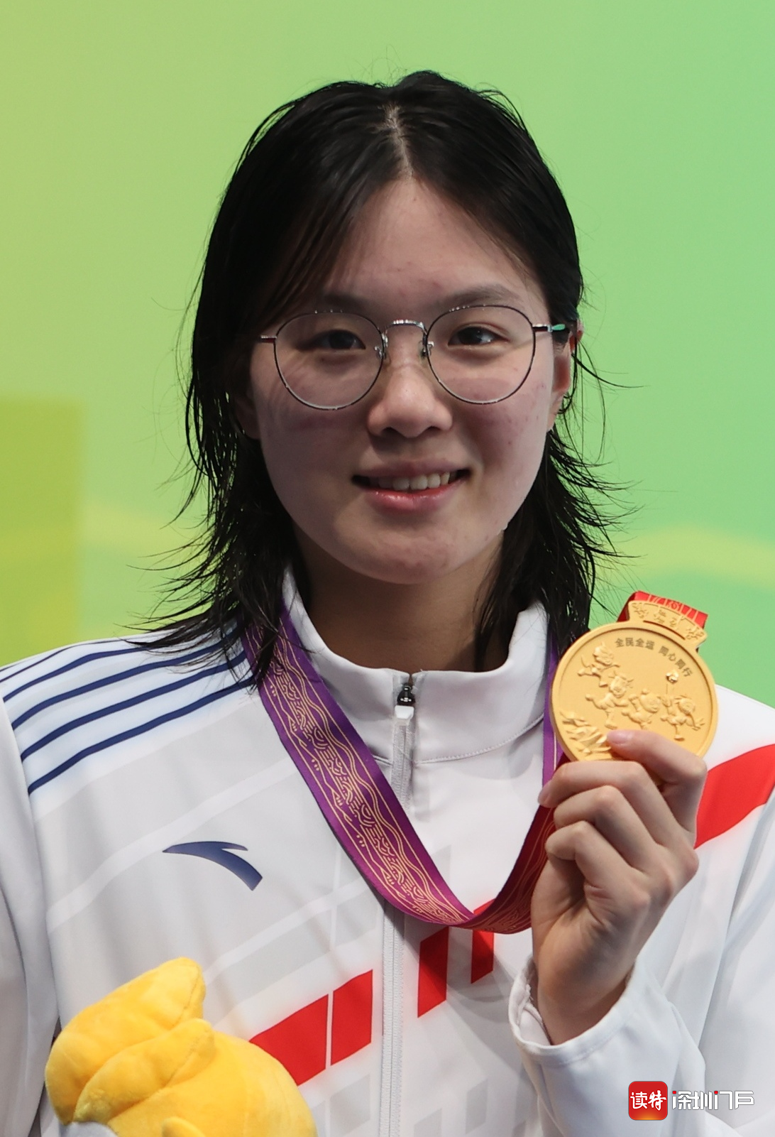 深圳汤慕涵斩获全运会第二金 200米自由泳破全国纪录