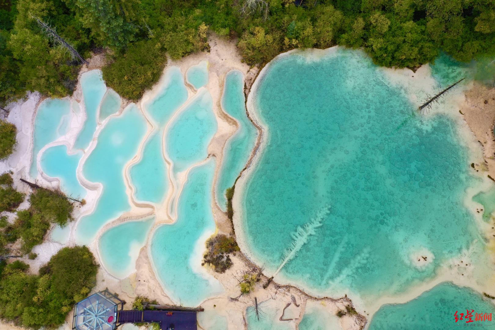 九寨沟上新!拐过"网红"28道拐,到新晋4a景区神仙池边看"仙女"