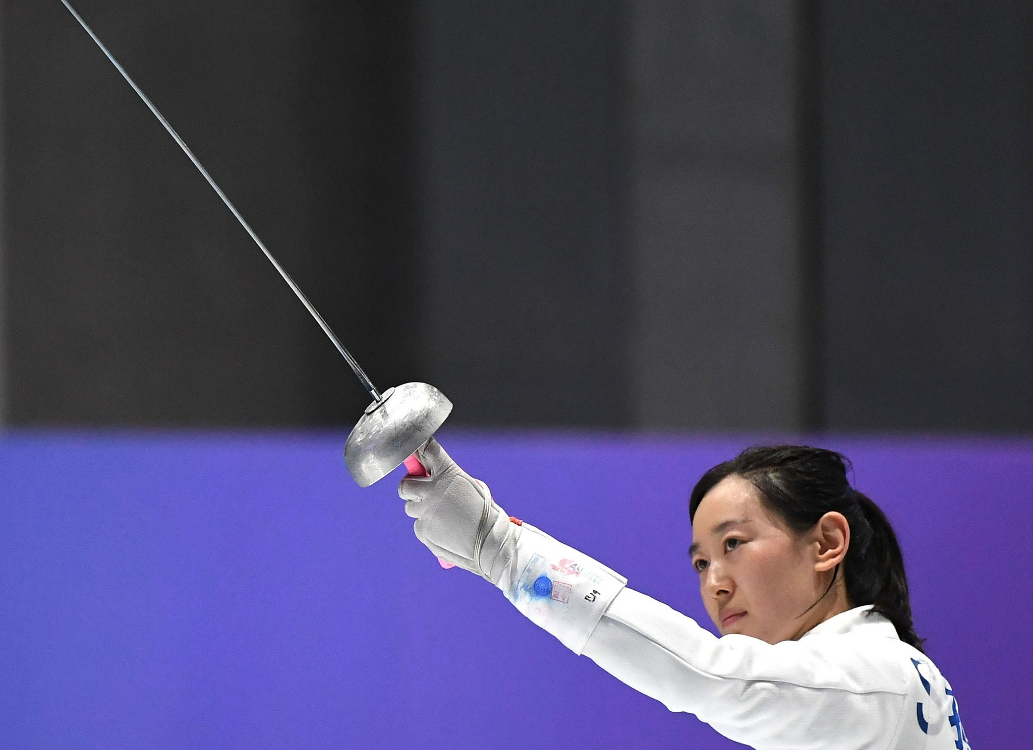 击剑——女子重剑团体赛:联合队夺冠