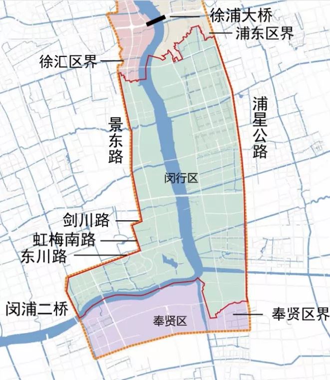 唯一拥有浦江"两岸"的闵行区发布滨江建设重点规划|浦江_新浪新闻