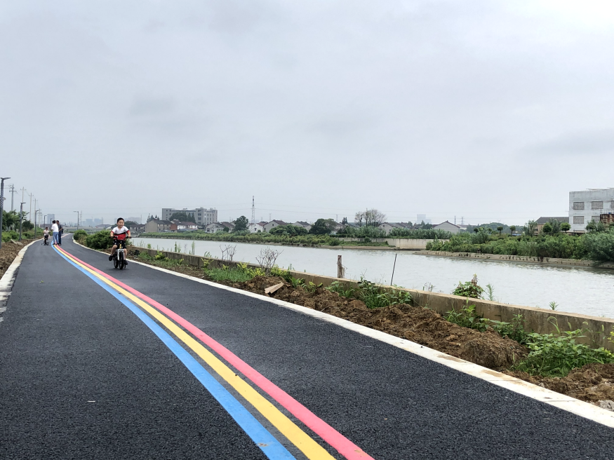 常州经开区:彩虹"健身步道"连接百姓小康路