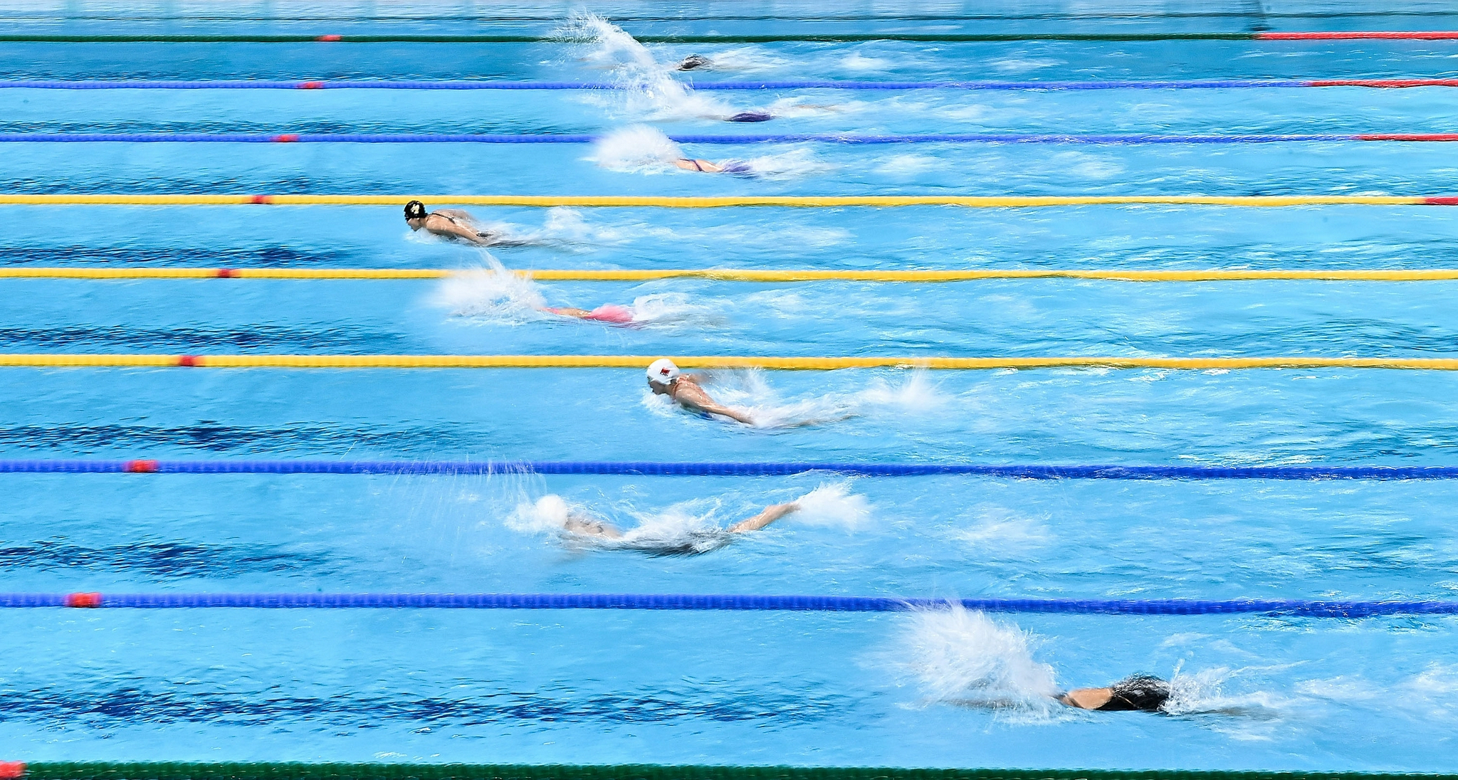 游泳——女子200米蝶泳半决赛赛况