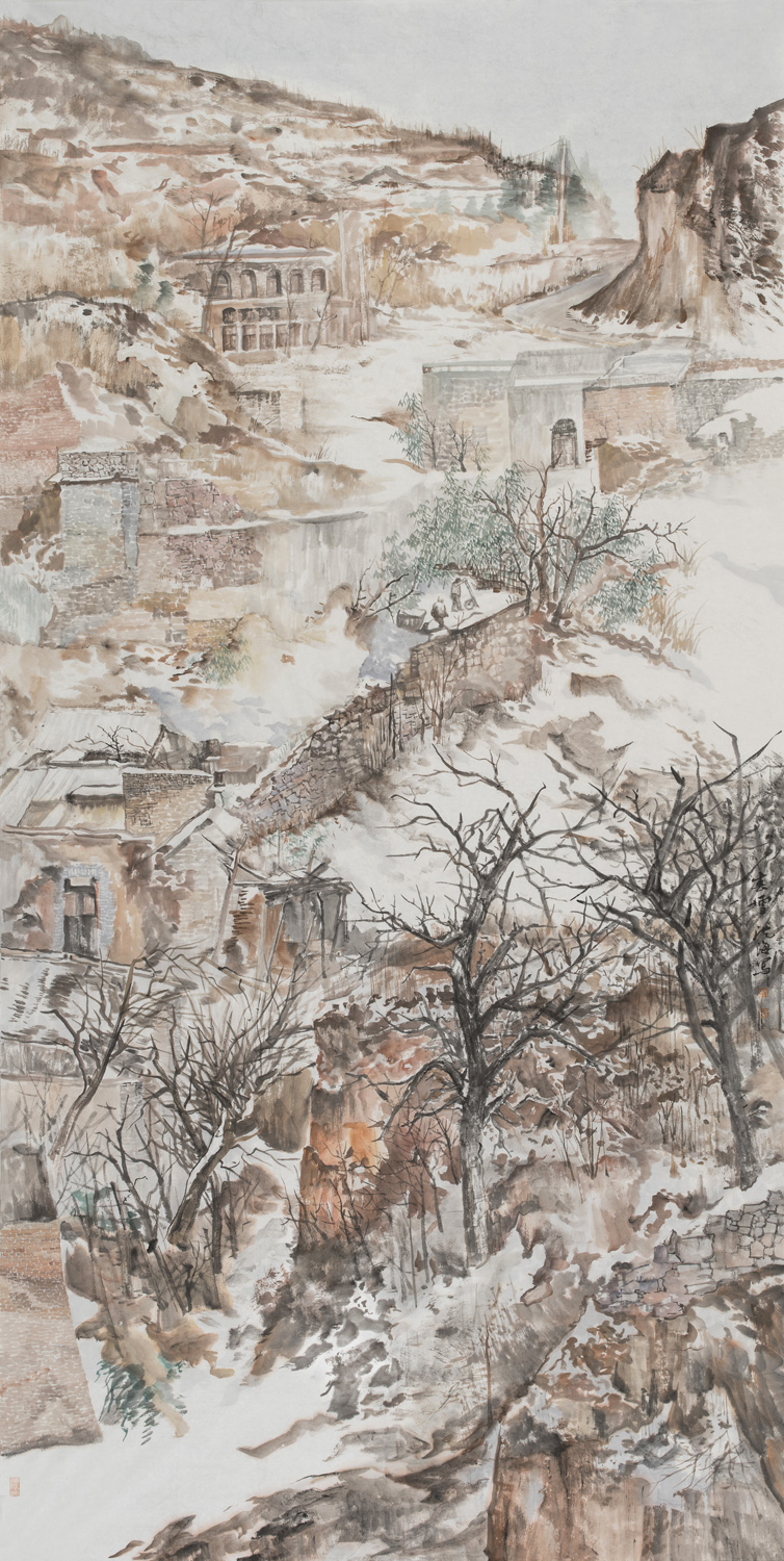 画作欣赏心怀天地气度不凡画家刘洪海作品欣赏