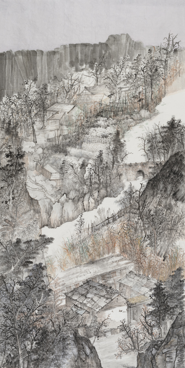 画作欣赏心怀天地气度不凡画家刘洪海作品欣赏