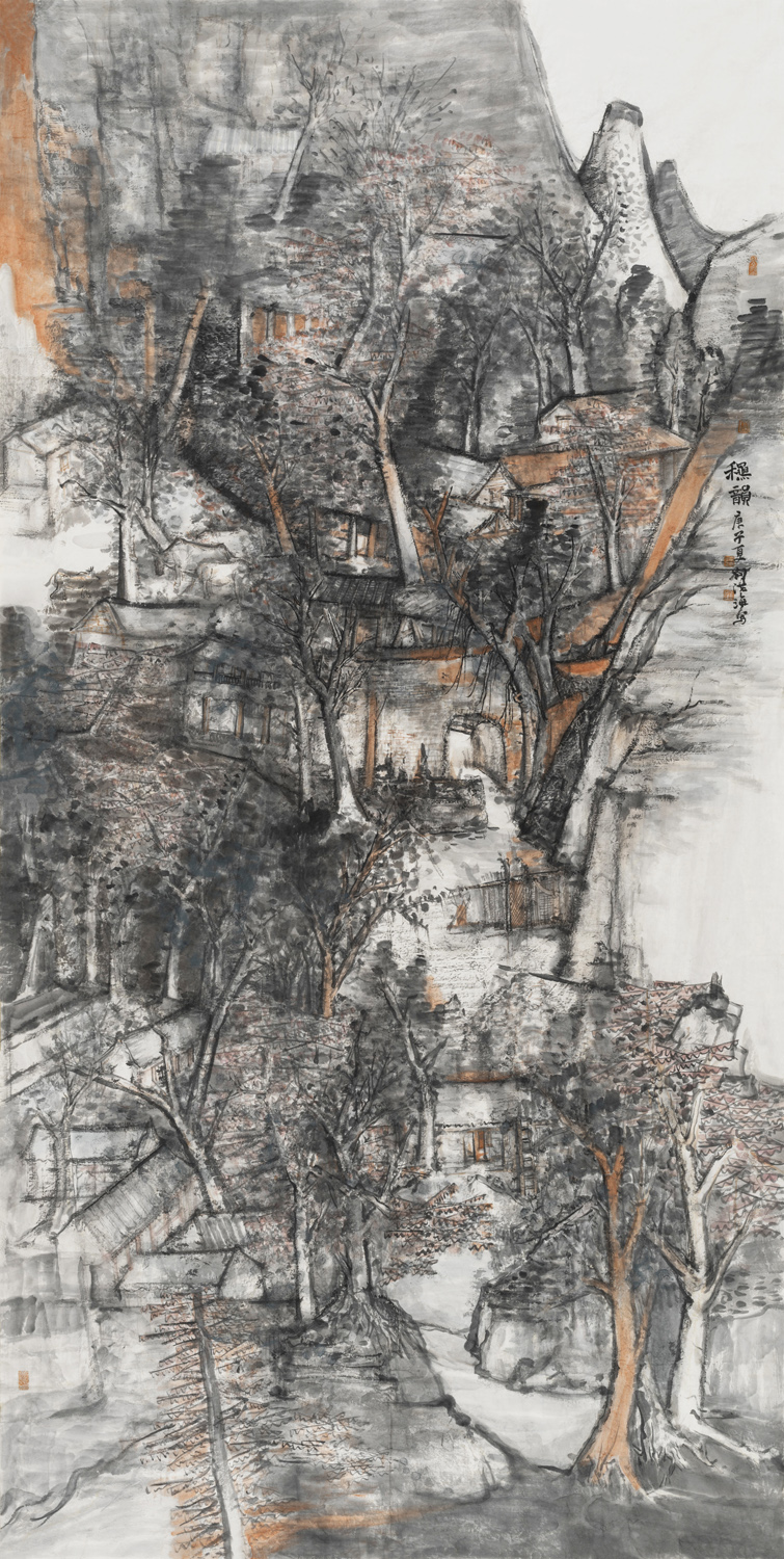 画作欣赏心怀天地气度不凡画家刘洪海作品欣赏