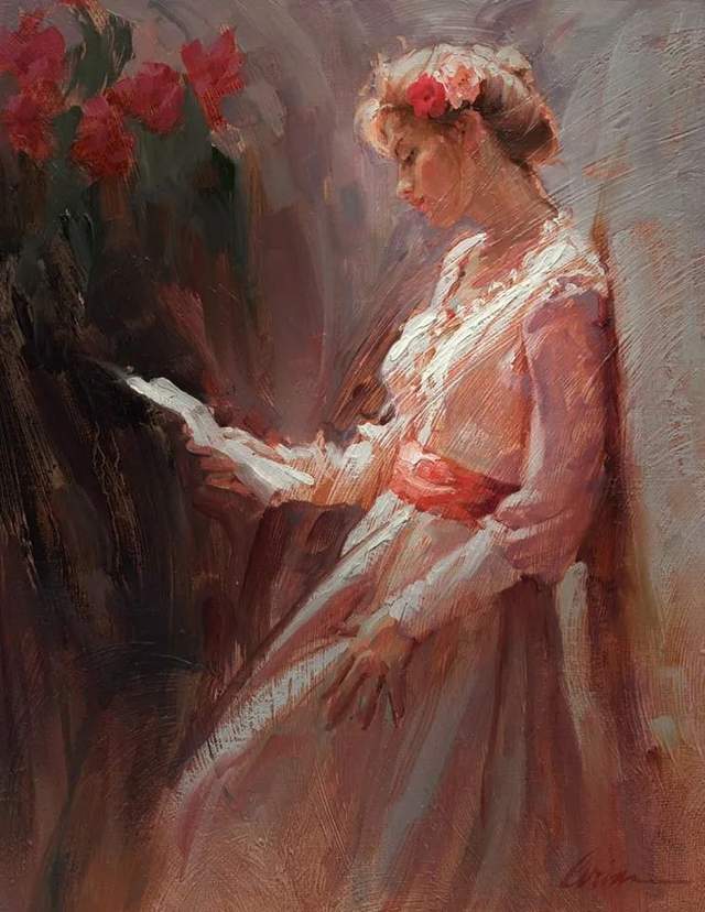 美国性感美女油画,逼真动人|油画|性感|美女_新浪新闻