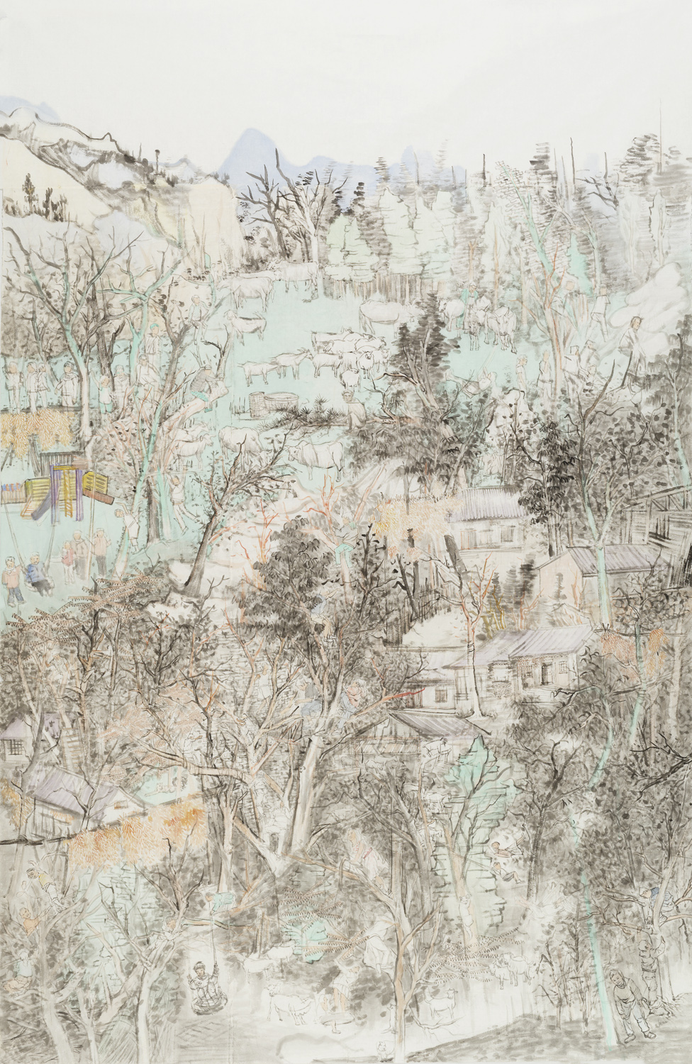 画作欣赏心怀天地气度不凡画家刘洪海作品欣赏