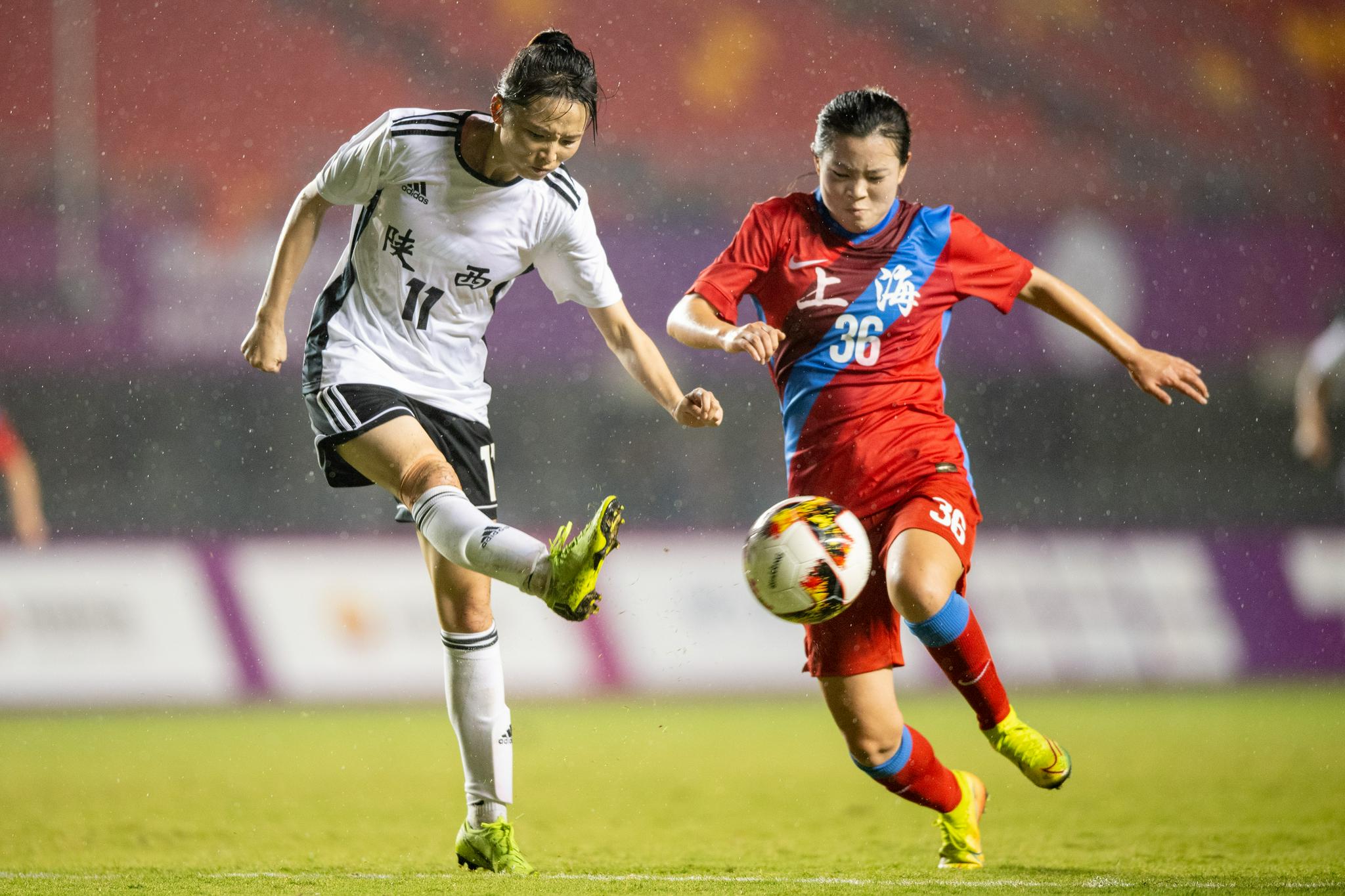 足球——女子成年组半决赛:上海队晋级决赛|上海队|陕西省|点球大战
