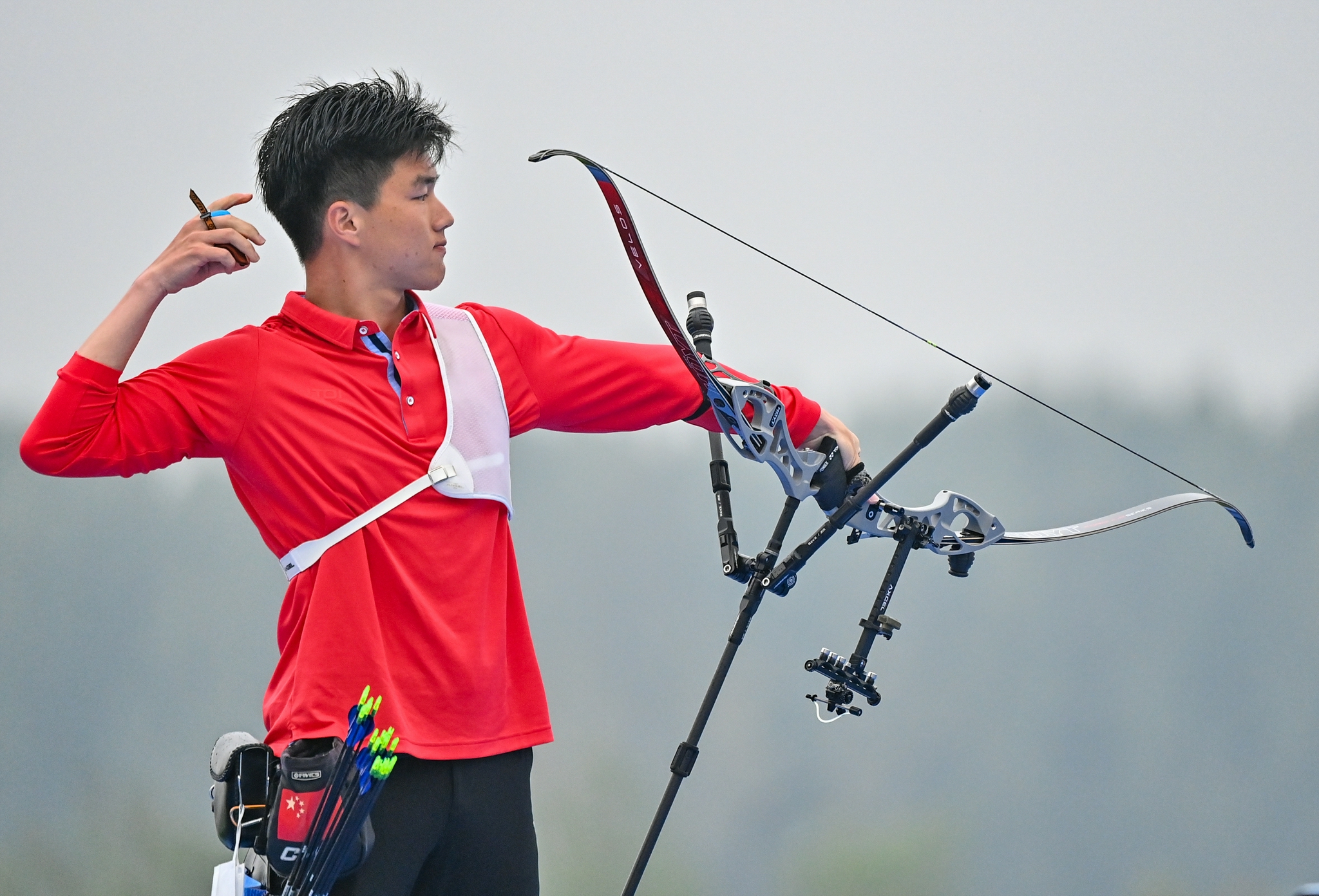 射箭——男子反曲弓个人决赛:吉林队选手魏绍轩夺冠