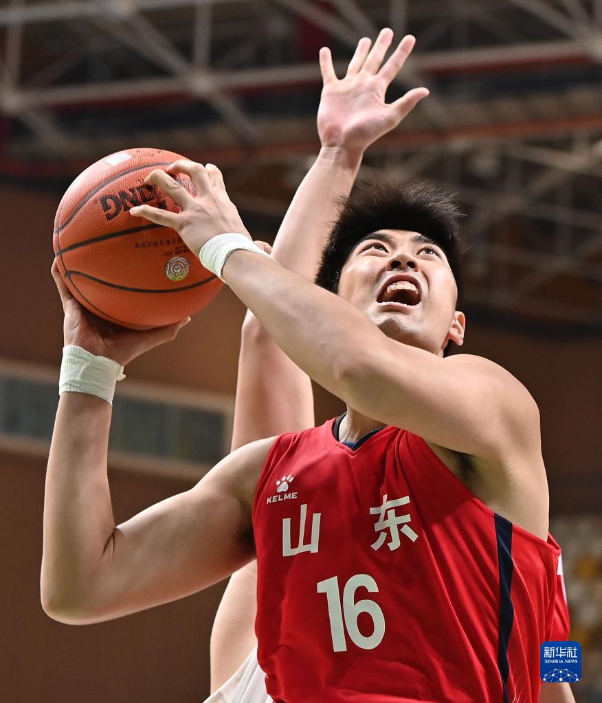 全运会-五人制篮球男子19岁以下组半决赛:广东队胜山东队