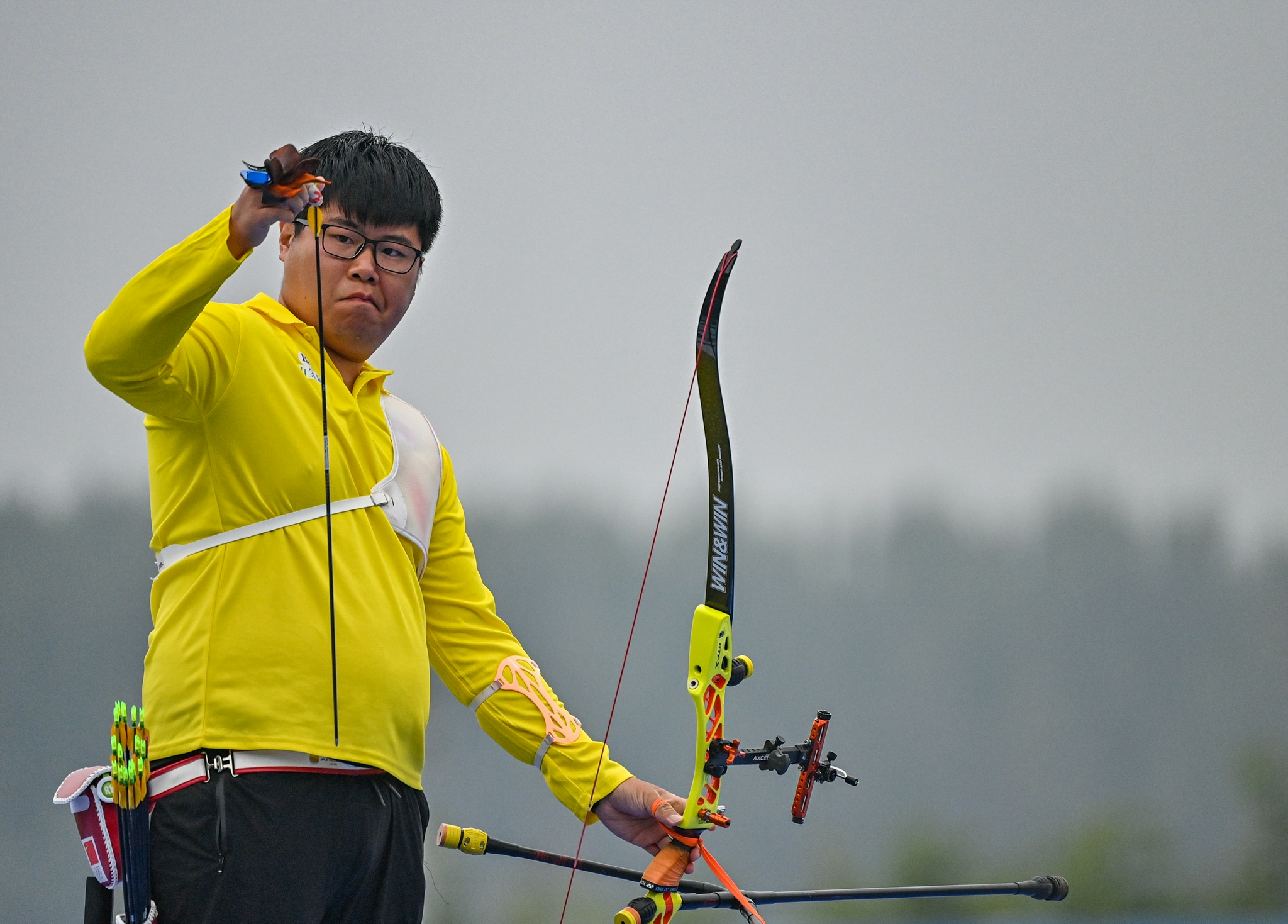 射箭——男子反曲弓个人决赛:吉林队选手魏绍轩夺冠