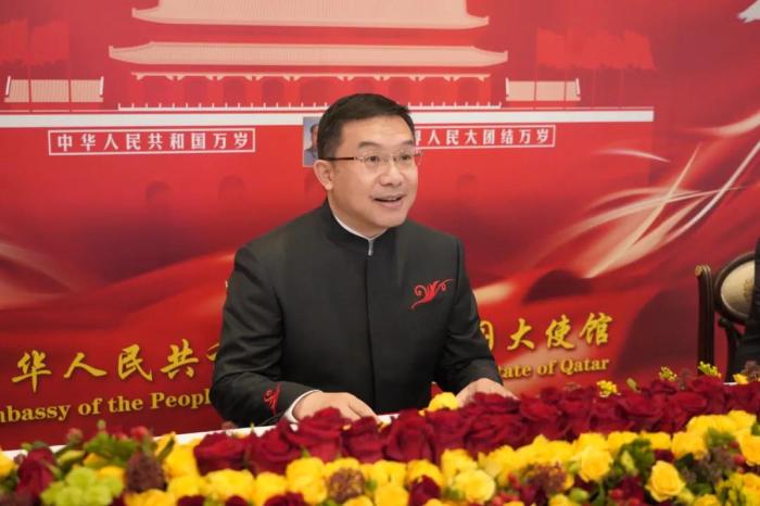 周剑大使在新中国成立72周年"云"招待会上的致辞