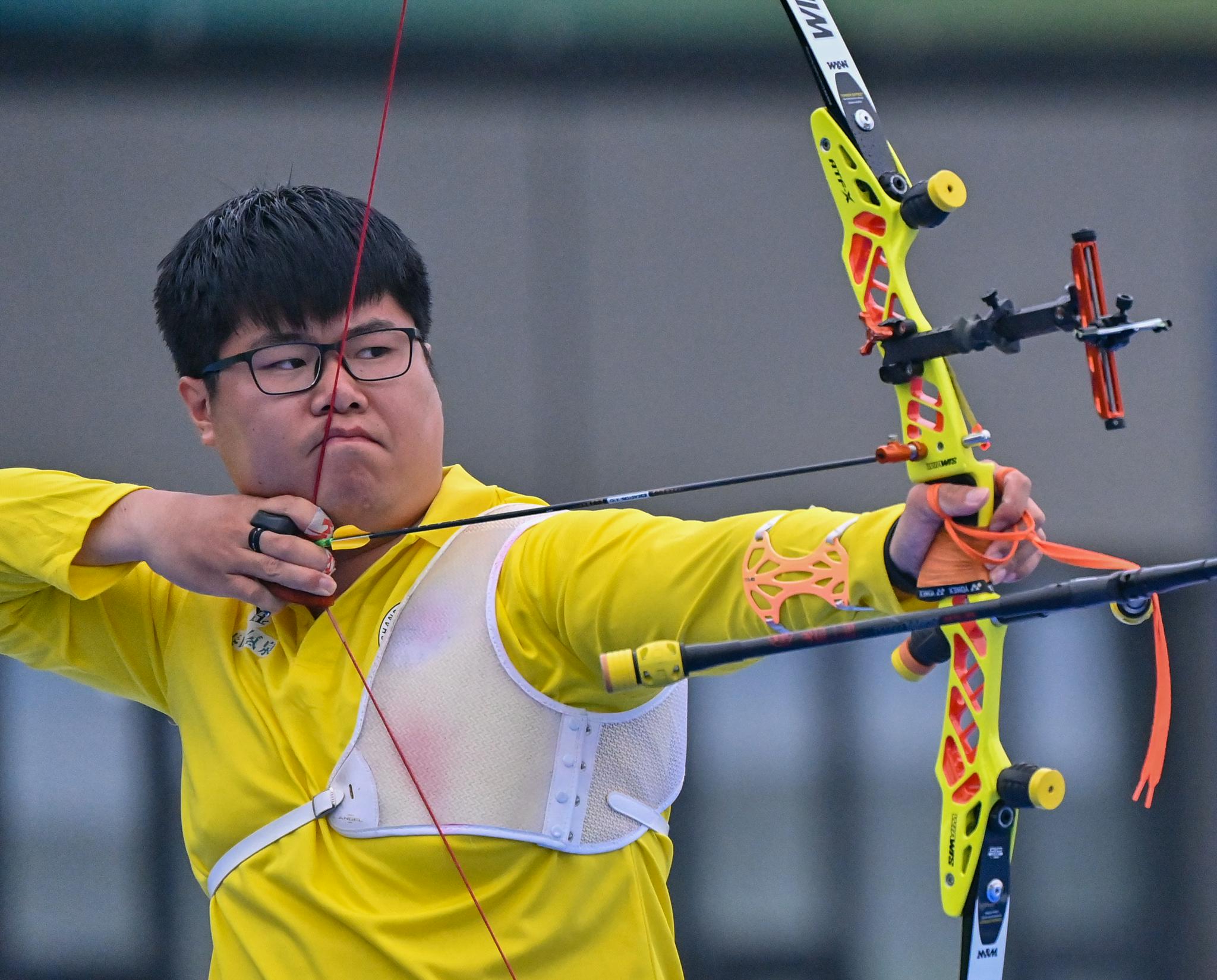 射箭——男子反曲弓个人决赛:吉林队选手魏绍轩夺冠