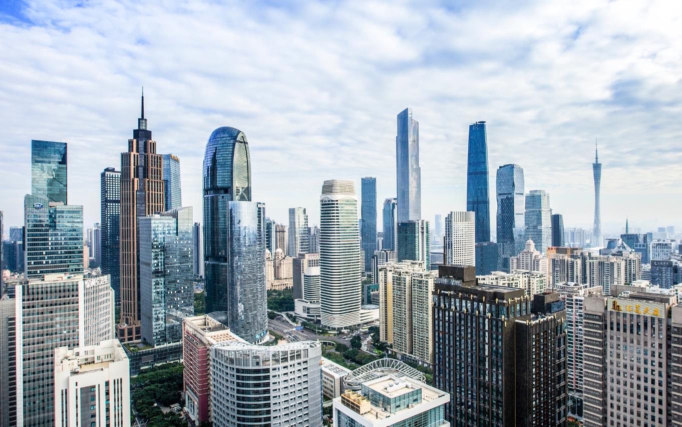 广州天河cbd /羊城晚报全媒体记者 宋金峪 摄