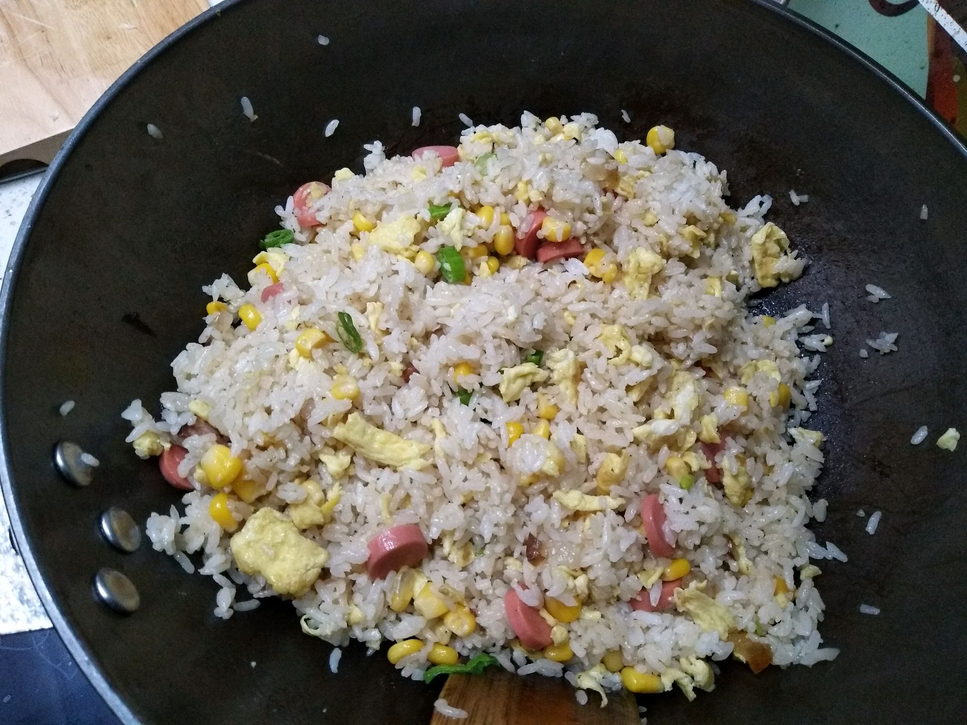 豆干蛋炒饭
