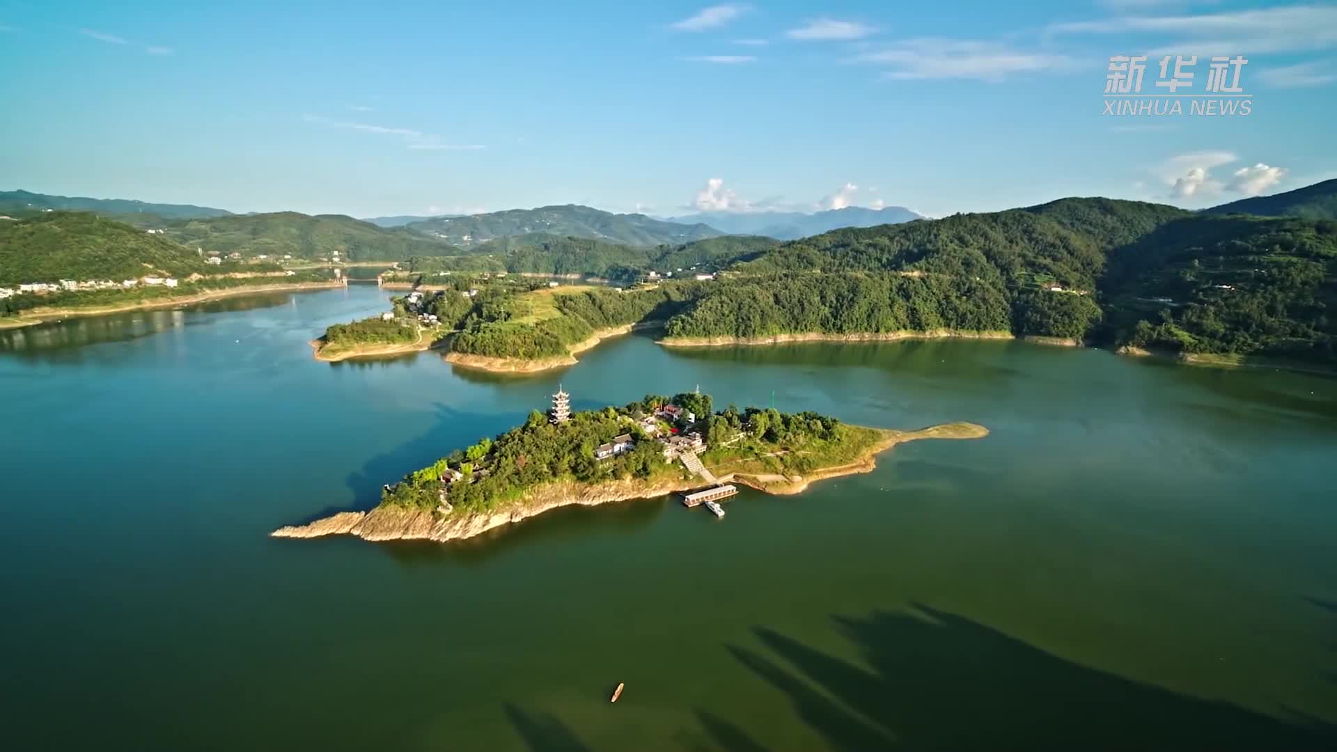 秦巴汉水美如画