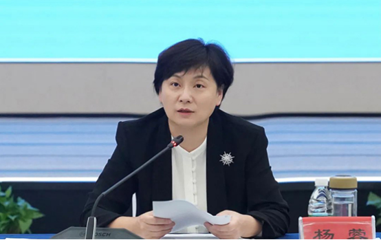 党工委书记杨蓉主持会议,区领导袁慧中,杨玉宇