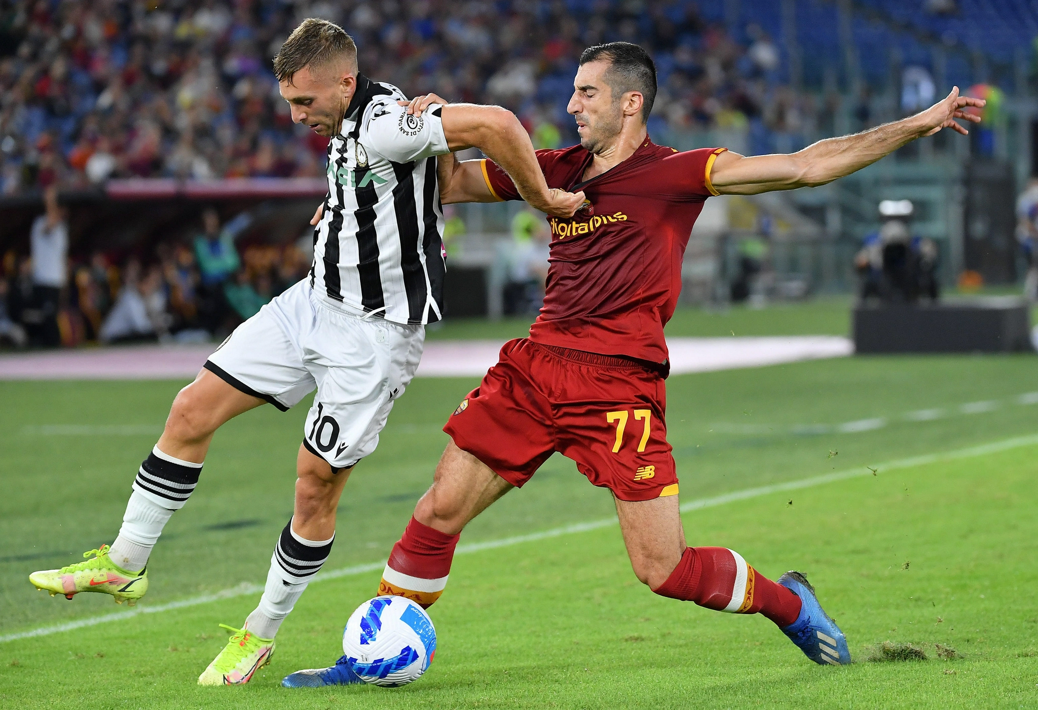 足球意甲联赛罗马胜乌迪内斯