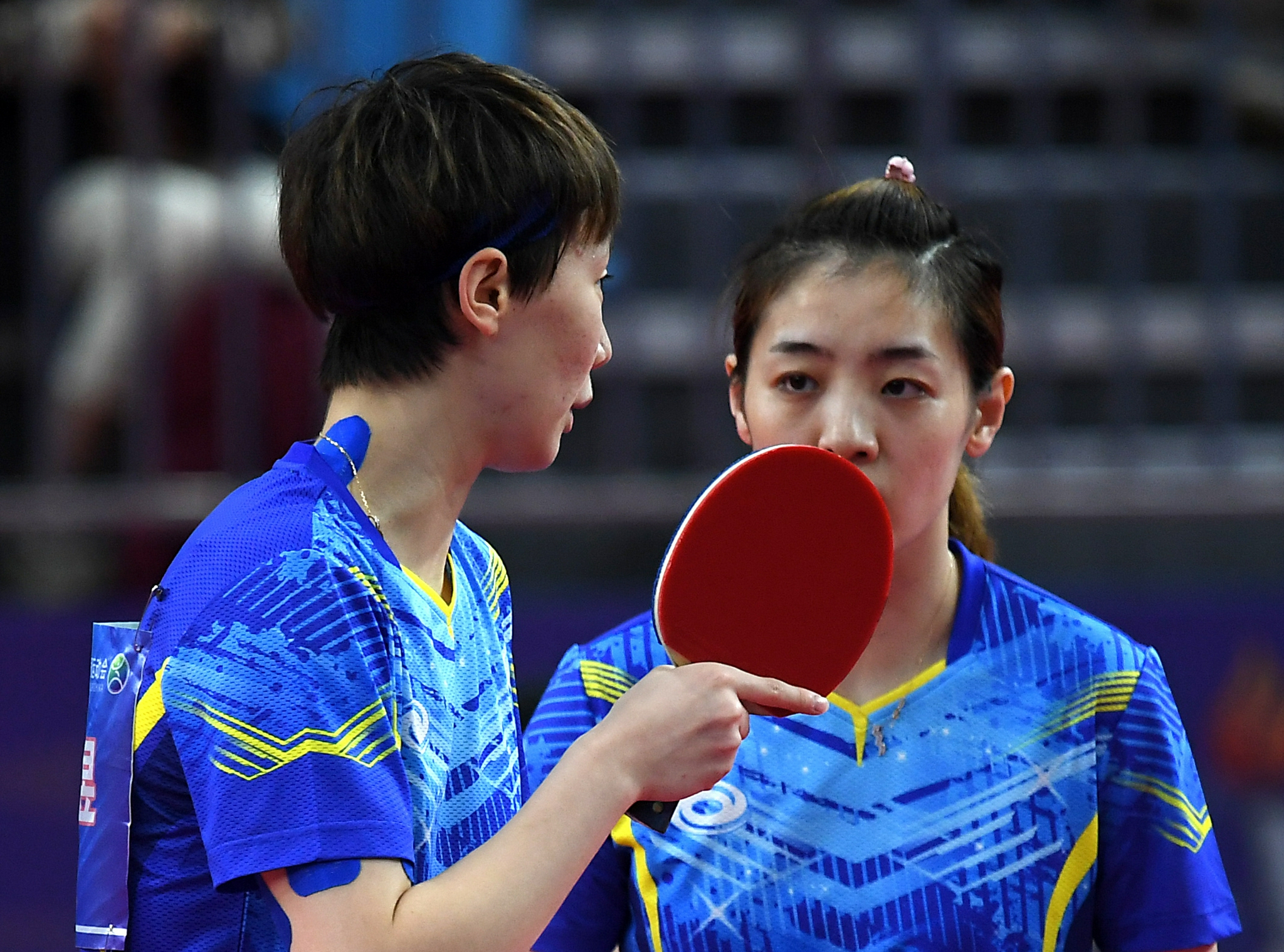 乒乓球——女子双打1/4决赛：王曼昱/车晓曦晋级四强休闲区蓝鸢梦想 - Www.slyday.coM