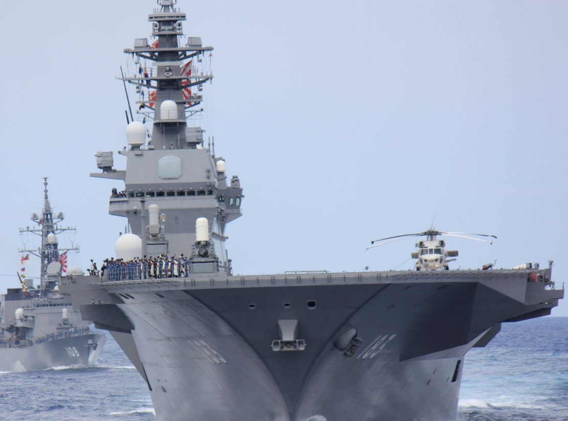 出云号直升机驱逐舰,具备多用途性能,满足该国军事发展需求!