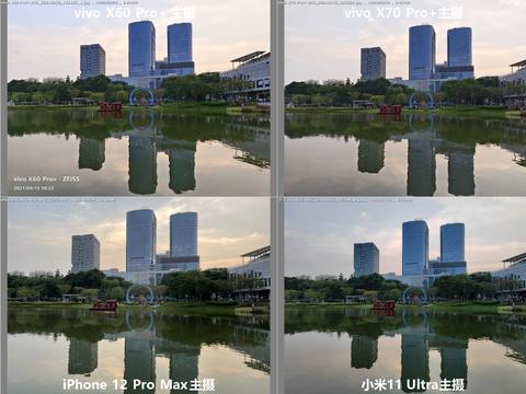 这里有两个门槛:其一,带ois防抖的超广角暂时只有vivo x70 pro 和x60