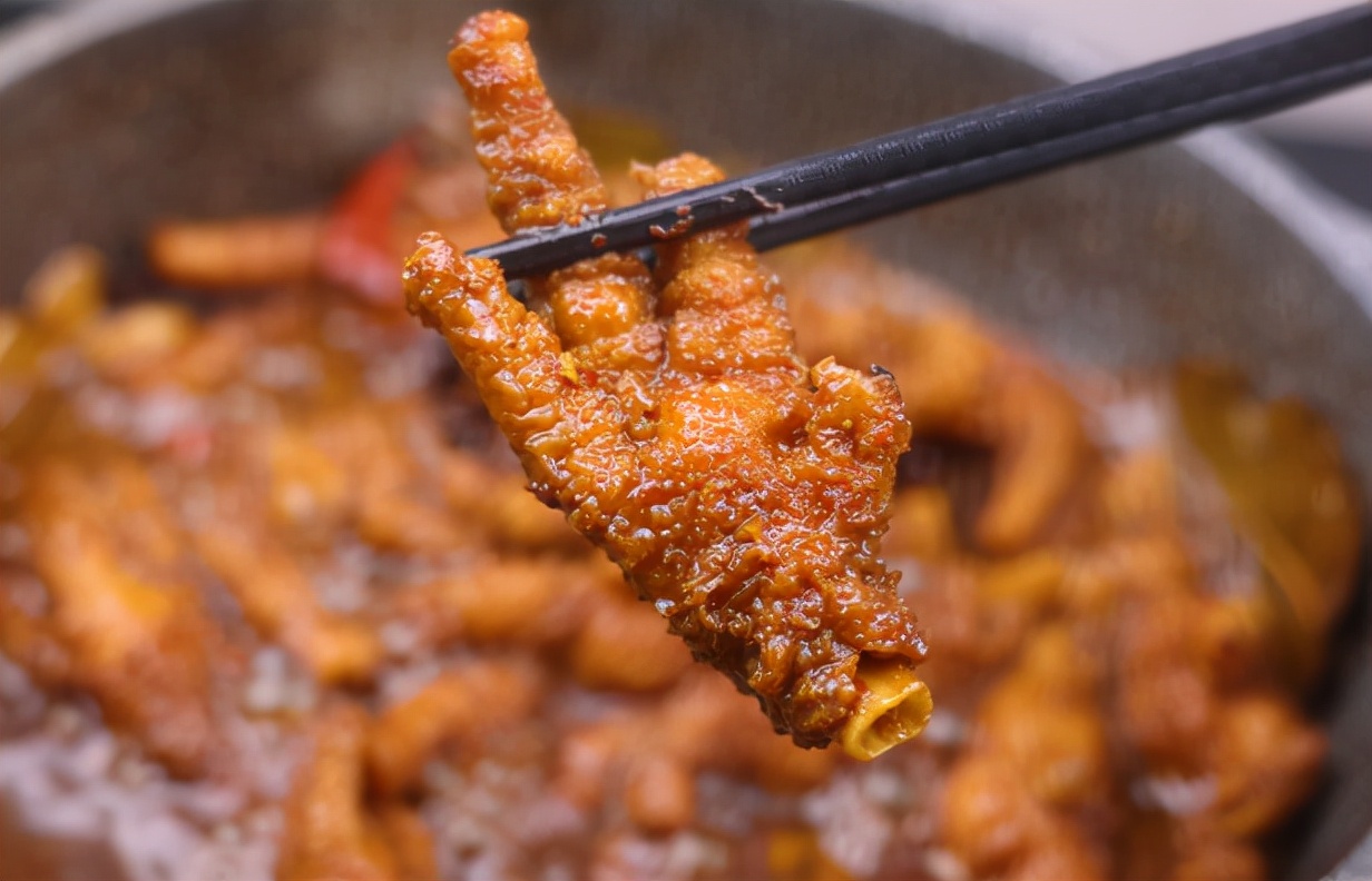 自制超好吃的虎皮凤爪还不快来试试看想吃不用外面买