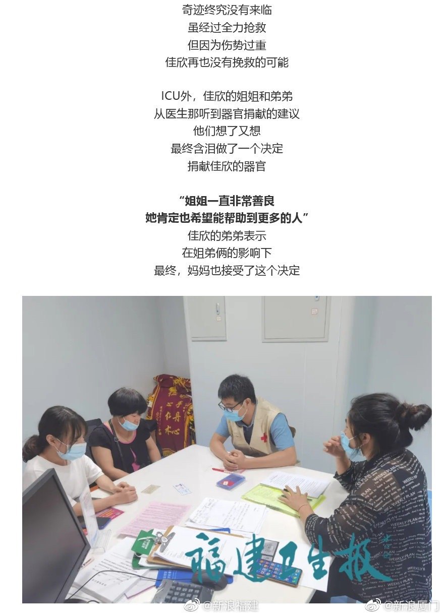 福建捐器官救8人女大学生被追授青年五四奖章 亲爱的佳欣，谢谢你休闲区蓝鸢梦想 - Www.slyday.coM