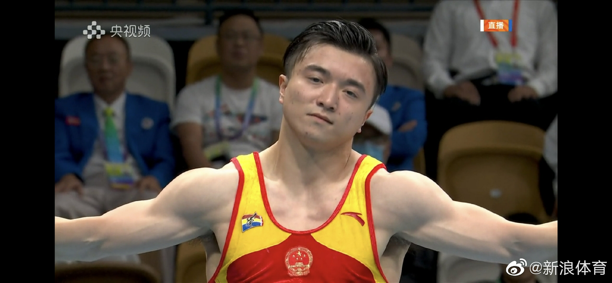 刘洋全运会吊环夺金