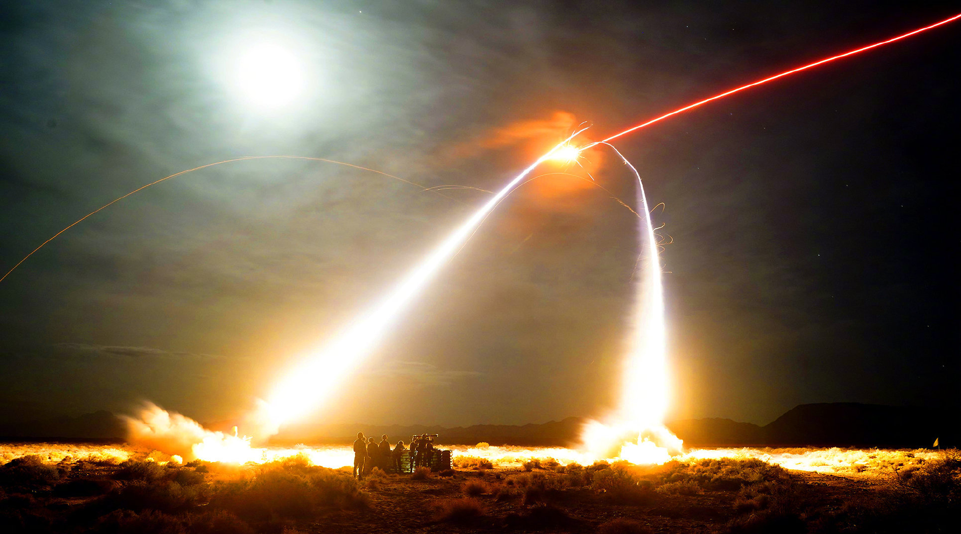 导弹夜间命中目标有多震撼 看过来