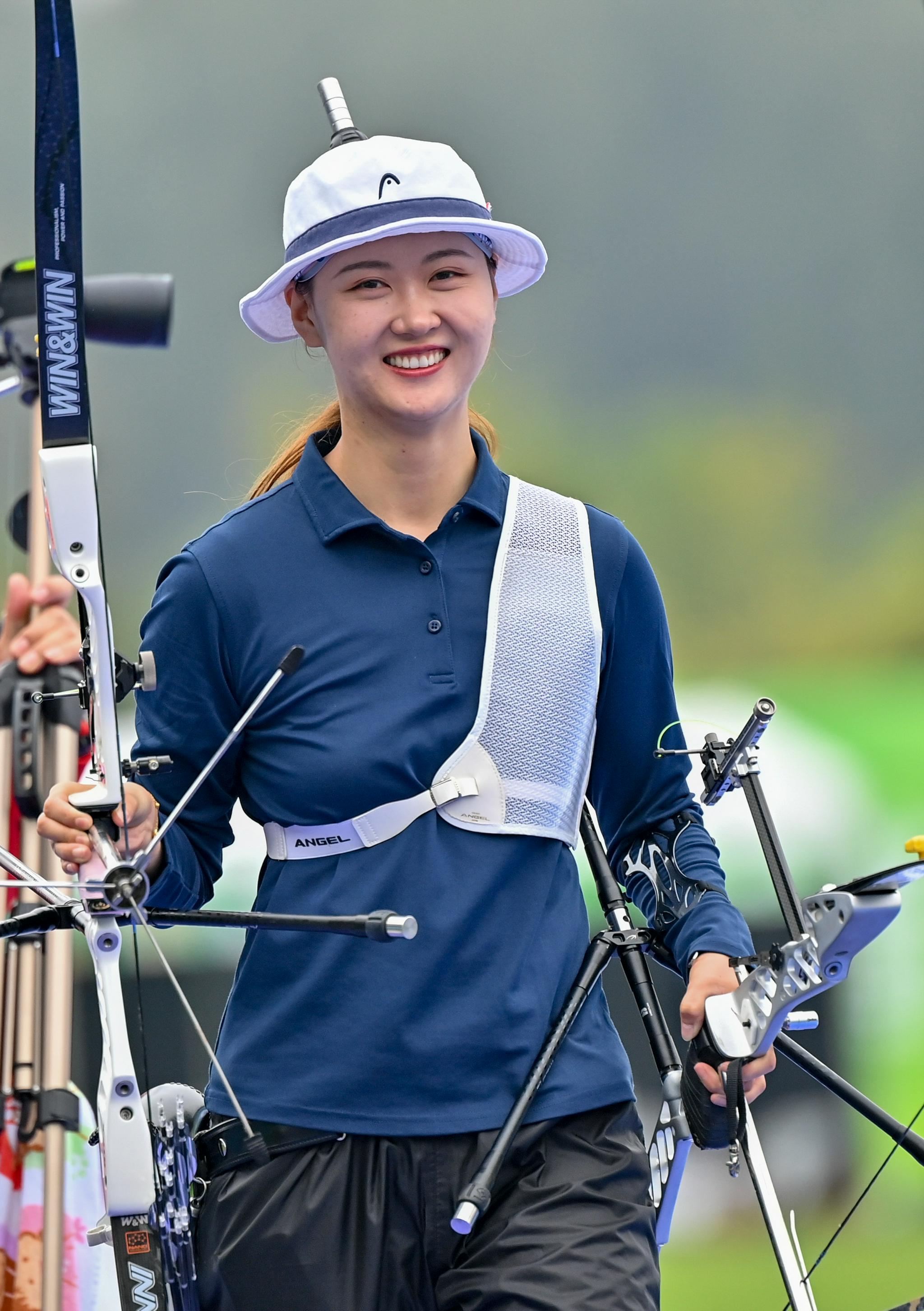 射箭——女子反曲弓团体:山西队获得铜牌|山西队|射箭|铜牌_新浪新闻