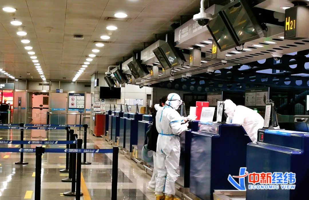 ▲疫情期间的机场