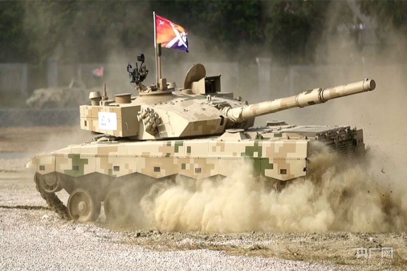 vt4主战坦克(央广网发 兵器工业集团供图)