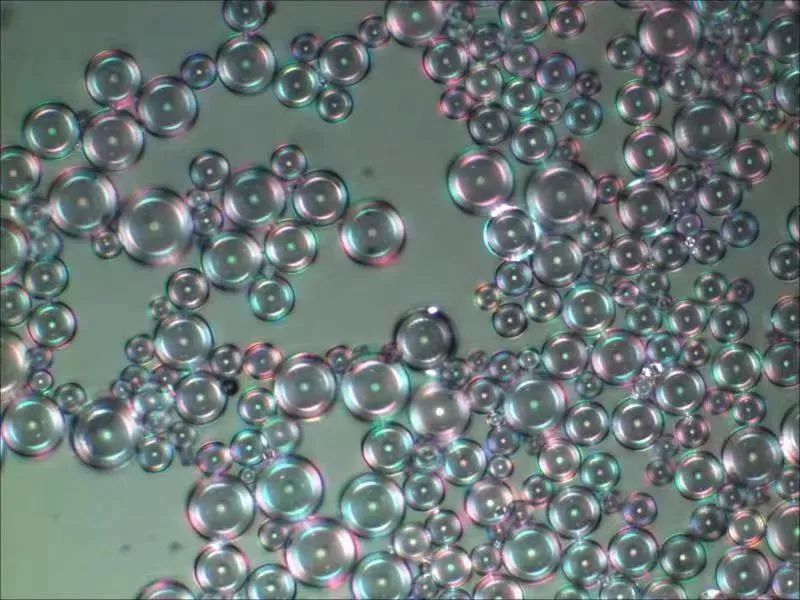 m45空心玻璃微珠光学显微照片