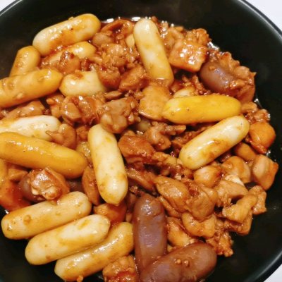 芝士焗鸡腿年糕|鸡腿|芝士|年糕条_新浪新闻