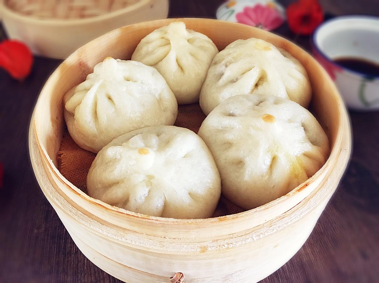 肉包子这样做太好吃了,学会这样调肉馅,包子松软鲜香,好吃解馋|南方|