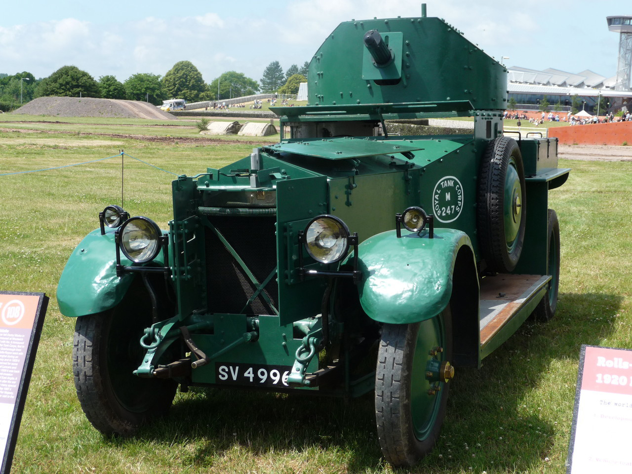 世界第一辆装甲车是劳斯莱斯造的