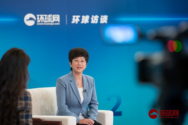 环球访谈金华市婺城区委书记蔡艳双城崛起花满婺城擦亮共同富裕美丽