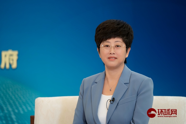 环球访谈金华市婺城区委书记蔡艳双城崛起花满婺城擦亮共同富裕美丽