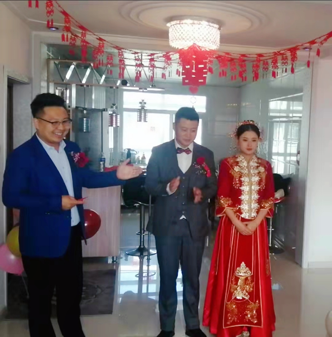 我市一对新人打样防疫期间婚礼这样办