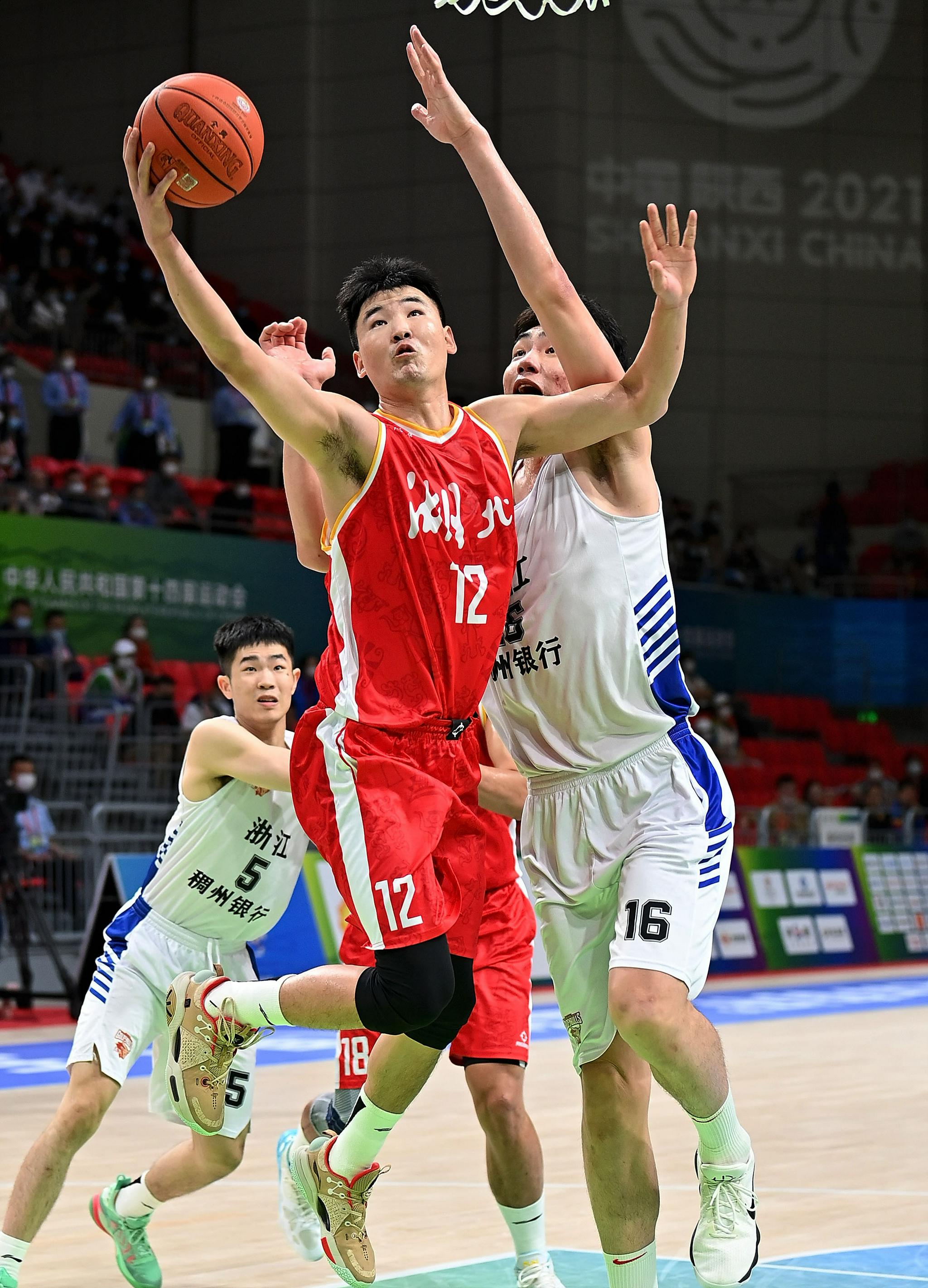 篮球——五人制篮球男子22岁以下组决赛:浙江队获铜牌|浙江队|篮球