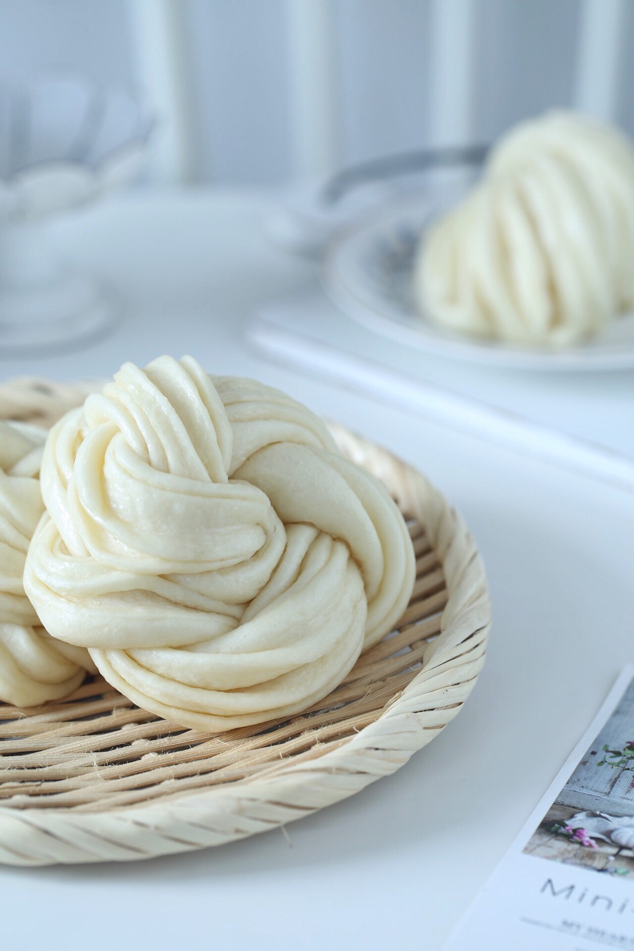 一次发酵也能做出煊软的漂亮花卷做法简单我家经常吃