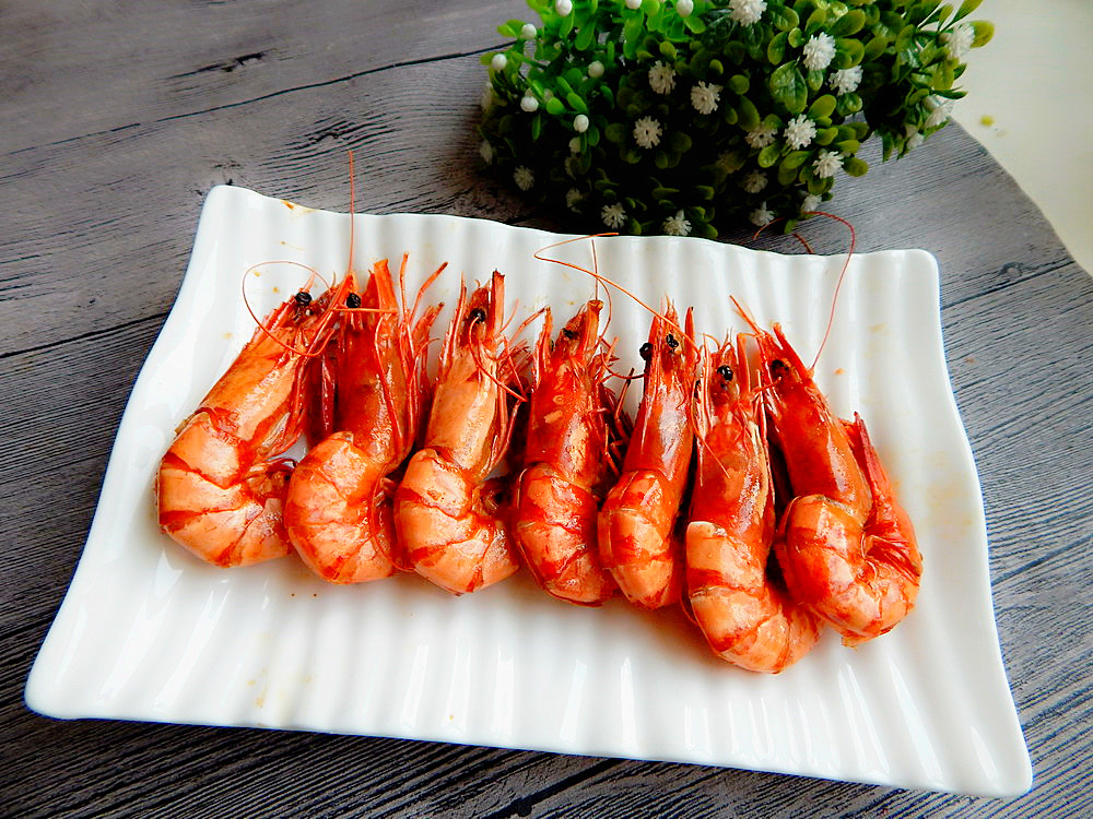 懒人烤箱版烤大虾少油更健康原汁原味太过瘾了