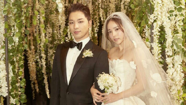 太阳东永裴闵孝琳婚礼片段 不管什么时候看到都甜掉牙