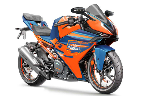 你也觉得ktm rc390新款很丑? 那要是改成这样呢?