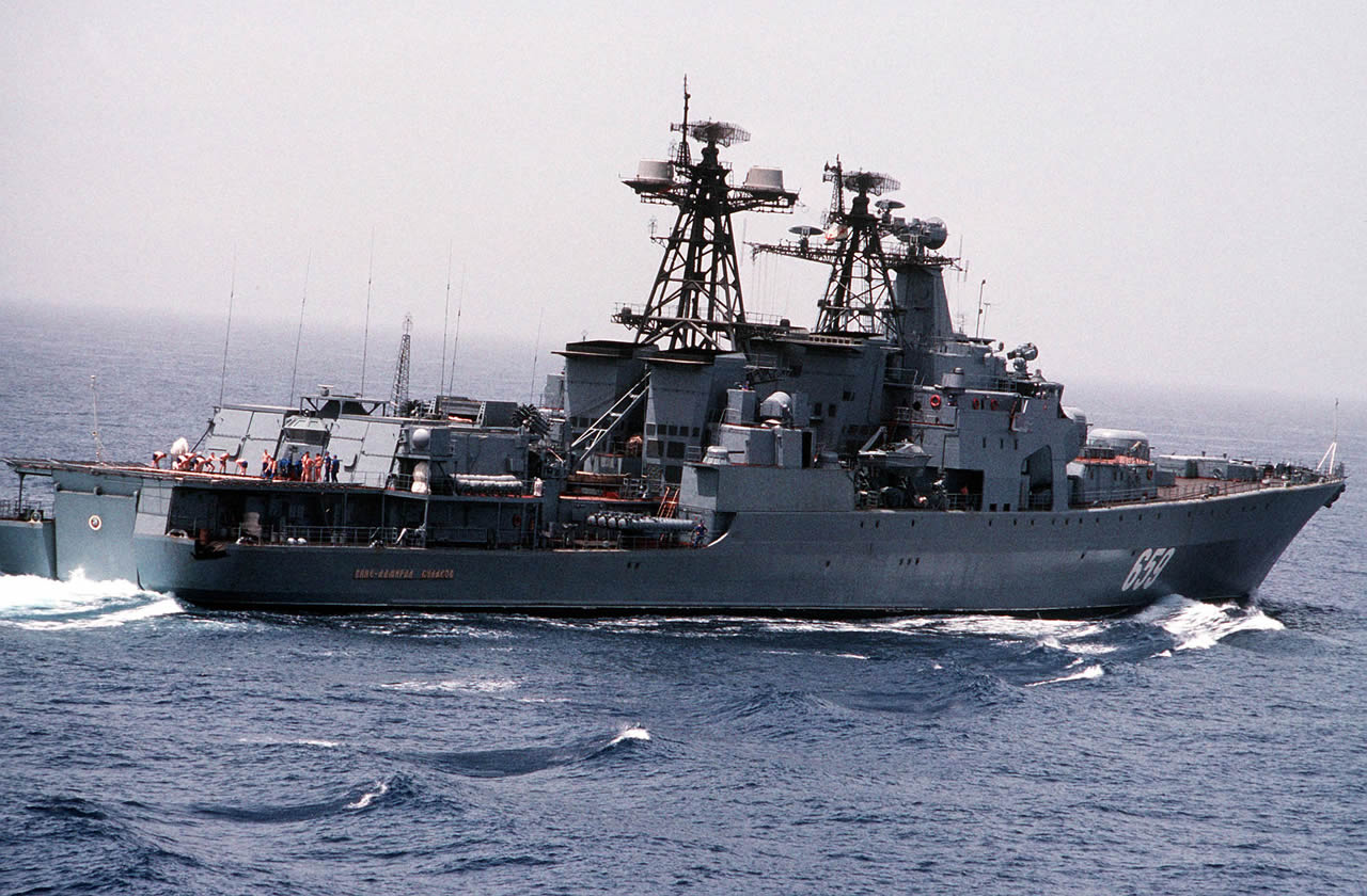 俄顶级反潜专用驱逐舰无畏级驱逐舰到底有何先进之处